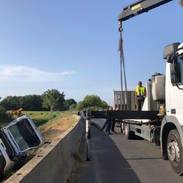 remorquage après accident